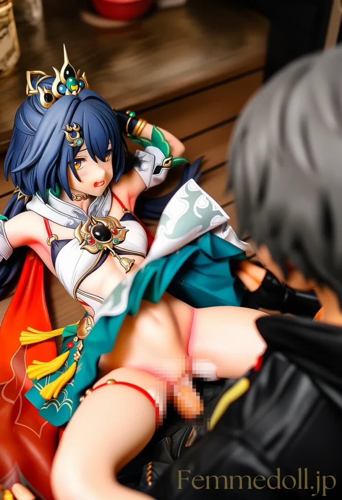 【崩スタ】雲璃：衣ずれの甘い乱れに染まる無垢【AI生成イラスト24枚】 14枚目