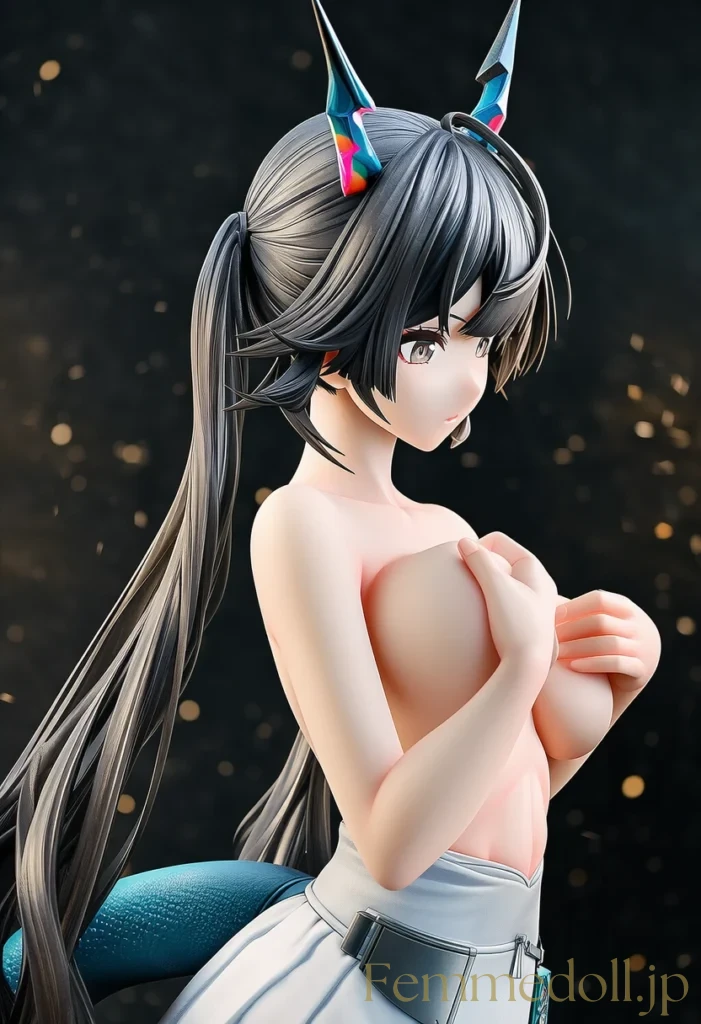 【アークナイツ：エンドフィールド】チェン・センユー：剣と武術を極めた龍娘の甘く誘う秘められた魅力【AI生成イラスト36枚】 25枚目