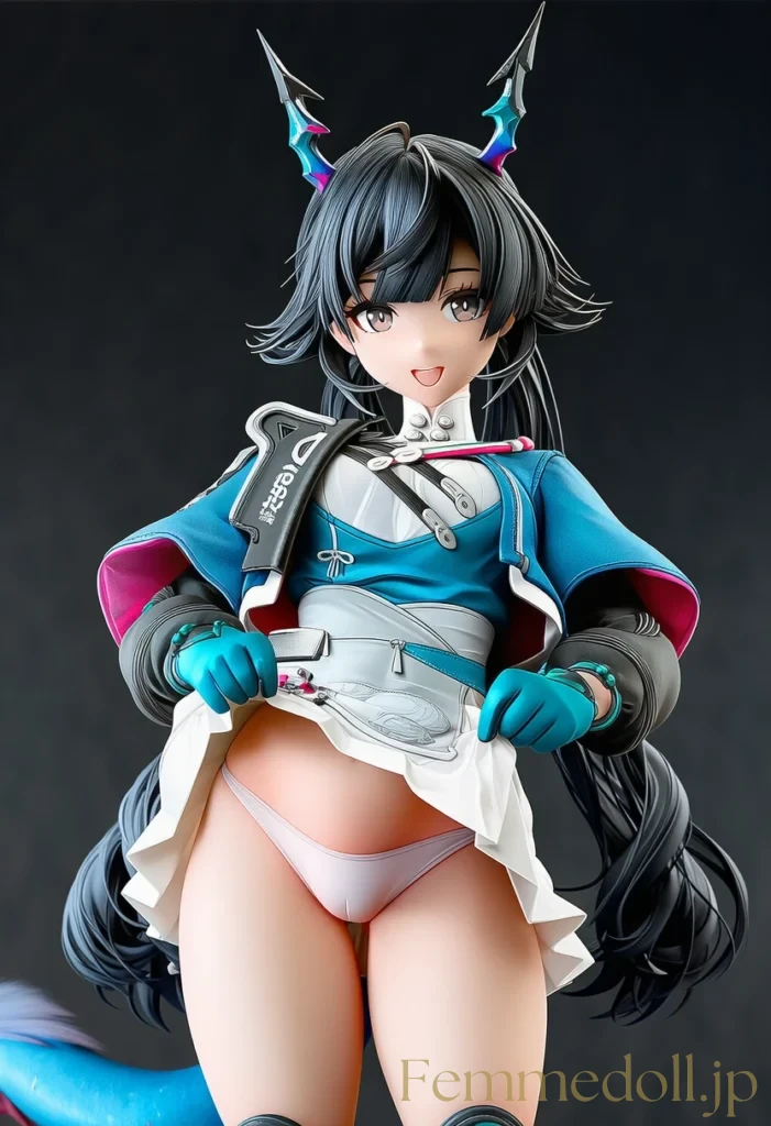 【アークナイツ：エンドフィールド】チェン・センユー：剣と武術を極めた龍娘の甘く誘う秘められた魅力【AI生成イラスト36枚】 5枚目