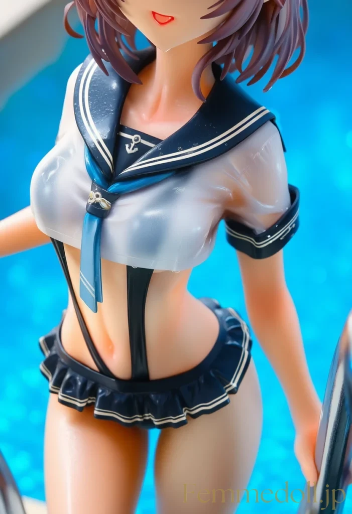 セーラー服の下にスリングショット　セクシー衣装で誘惑♡美少女イラストまとめ 29枚目