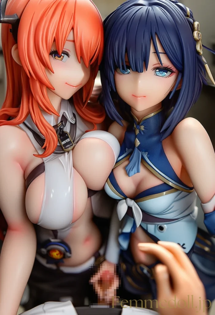 2人の美少女が同時に扱く　極上W手コキハーレムイラスト 30枚 25枚目