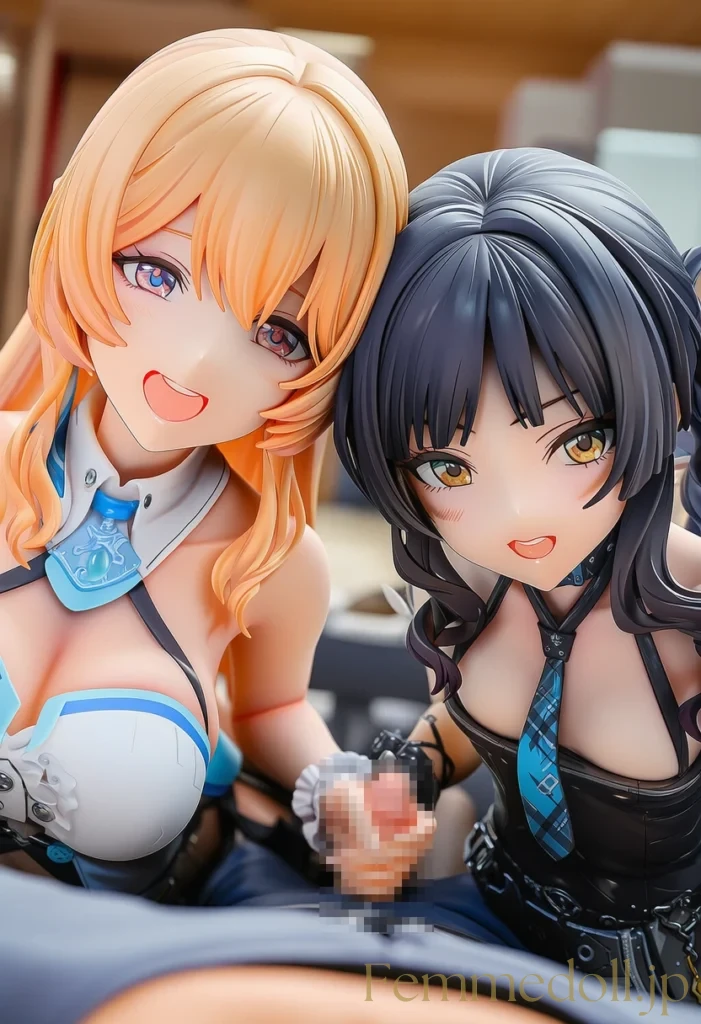 2人の美少女が同時に扱く　極上W手コキハーレムイラスト 30枚 23枚目