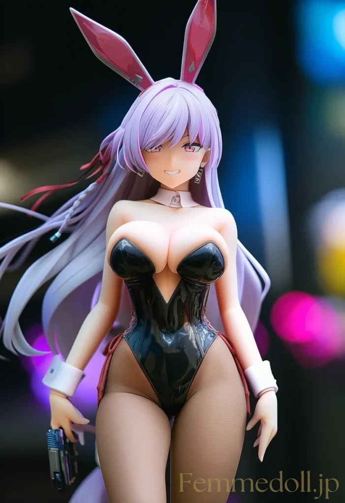 極上巨乳バニーガールが誘惑する淫らな姿 61枚目