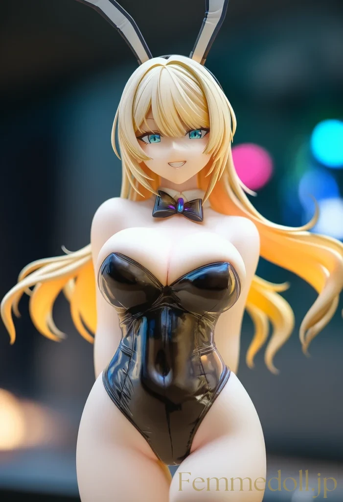 極上巨乳バニーガールが誘惑する淫らな姿 17枚目