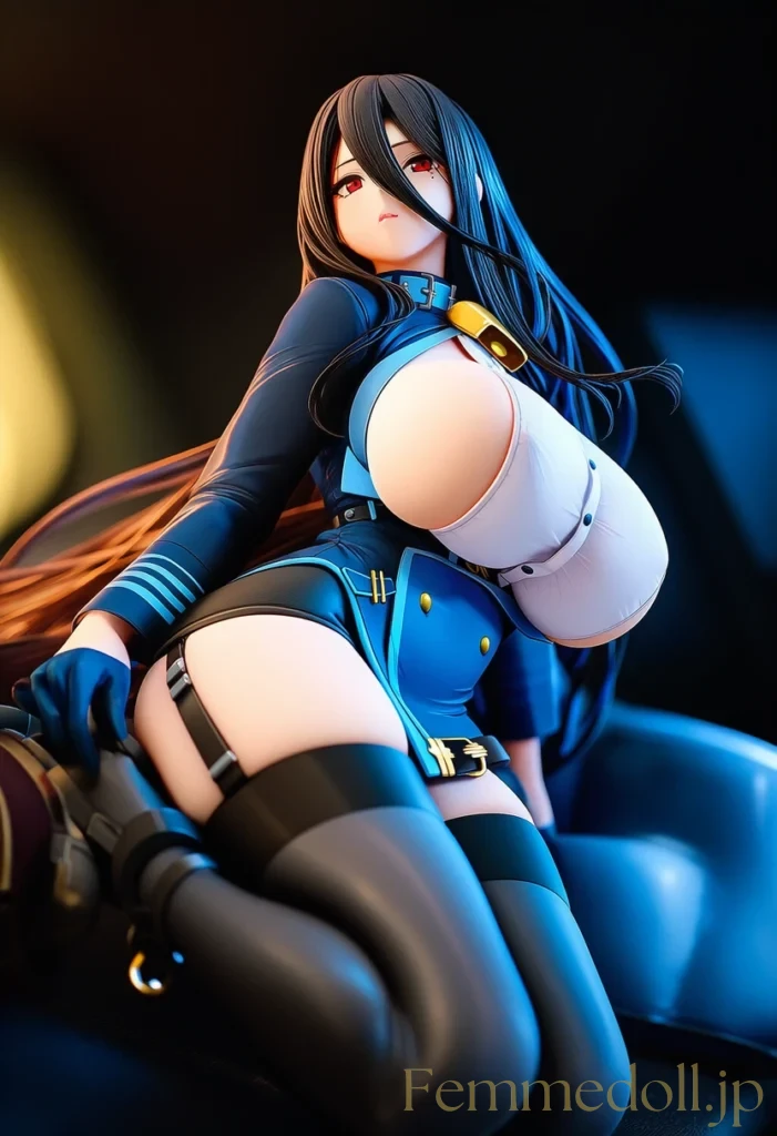【ブルーアーカイブ】アコ衣装で爆乳を晒すハスミ…優等生の羞恥心が蕩ける過激イラスト集34枚 31枚目