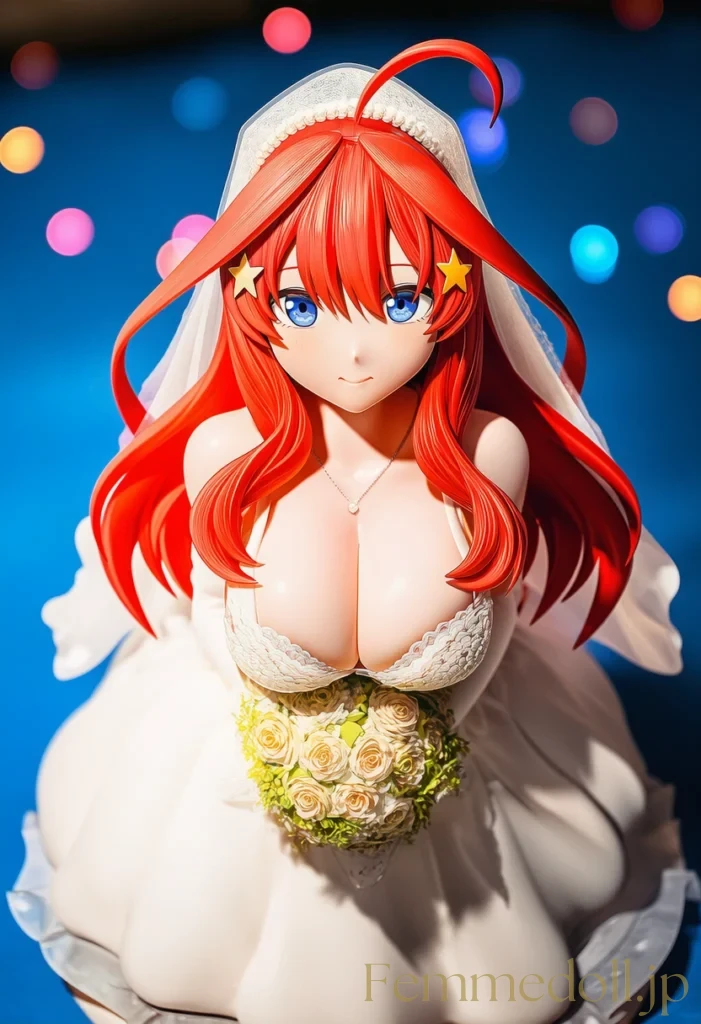 【五等分の花嫁】中野五月：星飾りの花嫁が零す甘い吐息【AI生成イラスト32枚】 14枚目