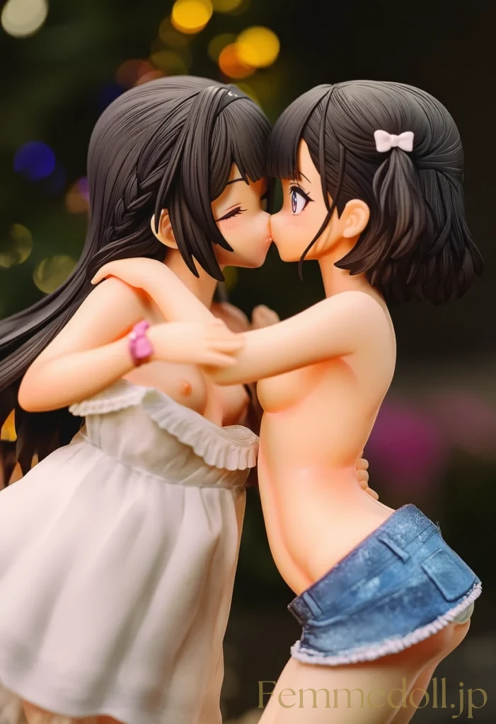 甘く溶け合う美少女百合　濃厚キスと密着ハグ 25枚目