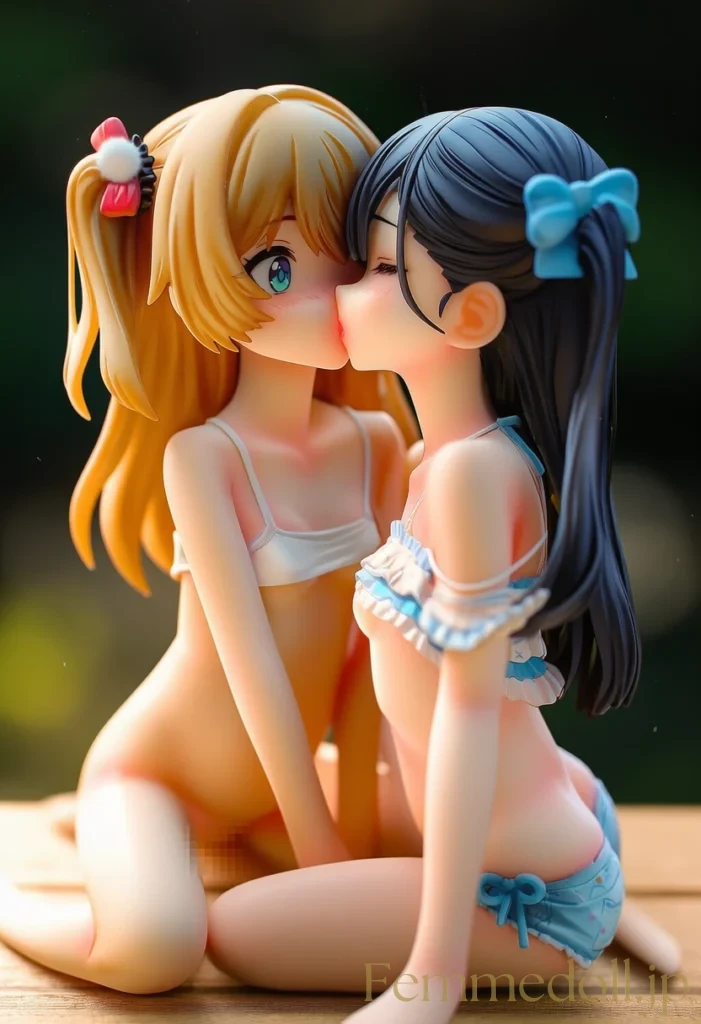 甘く溶け合う美少女百合　濃厚キスと密着ハグ 21枚目
