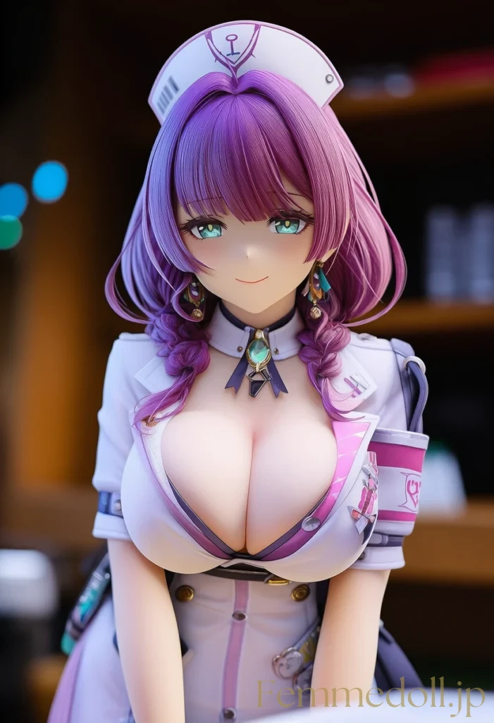 白衣の爆乳ナースが淫らに微笑む　極上看護であなたを虜に 21枚目