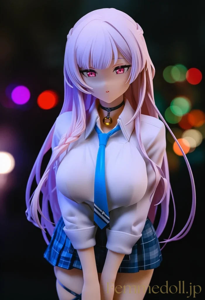 爆乳制服娘の誘惑 揺れ動くおっぱいであなたを誘う 33枚目