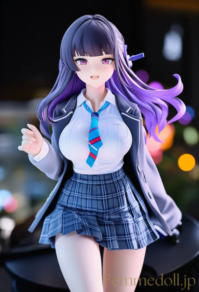 爆乳制服娘の誘惑 揺れ動くおっぱいであなたを誘う 29枚目