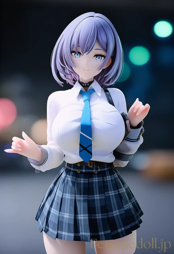 爆乳制服娘の誘惑 揺れ動くおっぱいであなたを誘う 27枚目