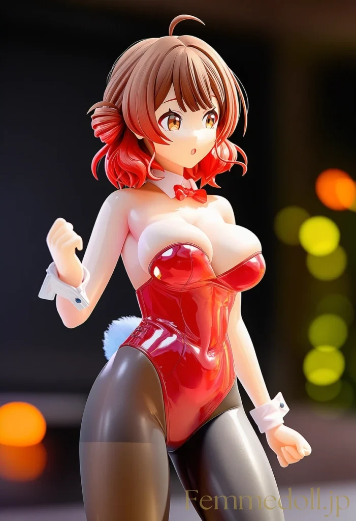 【学園アイドルマスター】花海佑芽：元気爆発！お姉ちゃんライバルバニーちゃんの誘惑レッスン【AI生成イラスト30枚】 77枚目