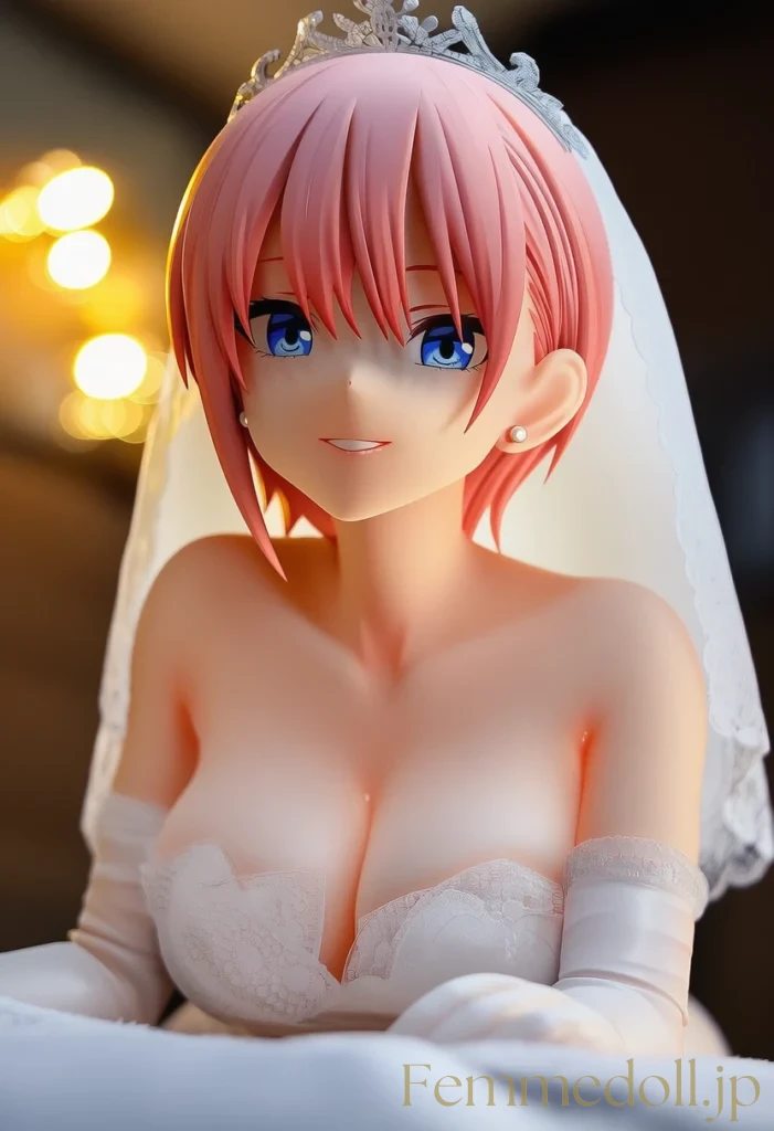 【五等分の花嫁】中野一花：小悪魔長女の甘い花嫁姿に溺れる夜【AI生成イラスト39枚】 77枚目
