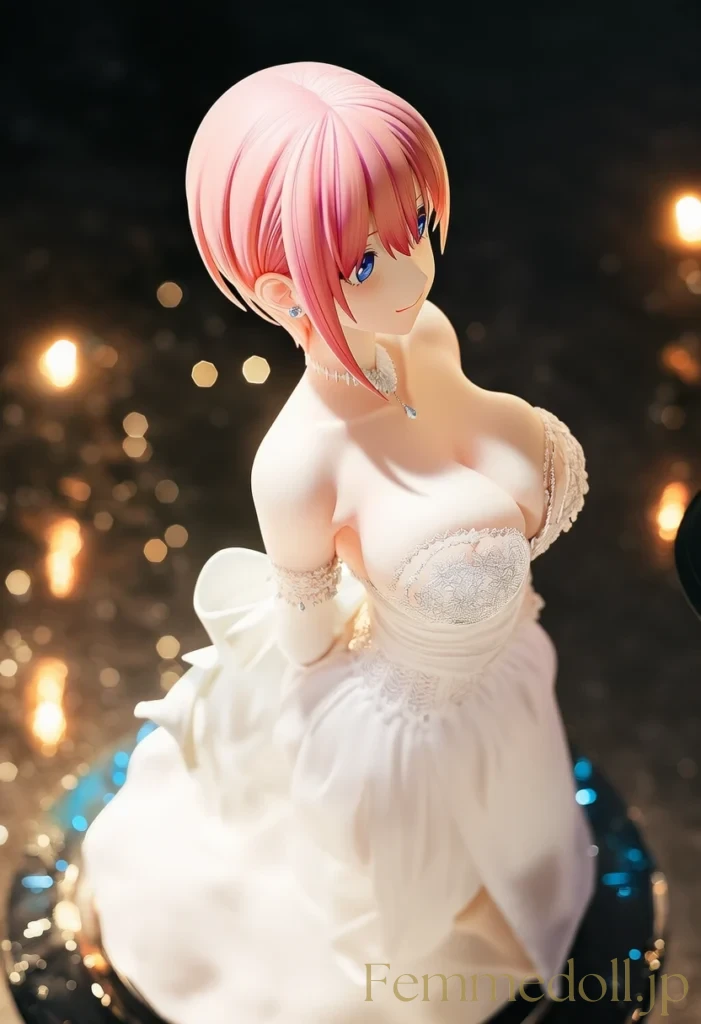 【五等分の花嫁】中野一花：小悪魔長女の甘い花嫁姿に溺れる夜【AI生成イラスト39枚】 73枚目
