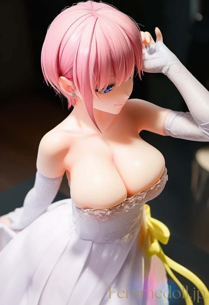 【五等分の花嫁】中野一花：小悪魔長女の甘い花嫁姿に溺れる夜【AI生成イラスト39枚】 51枚目