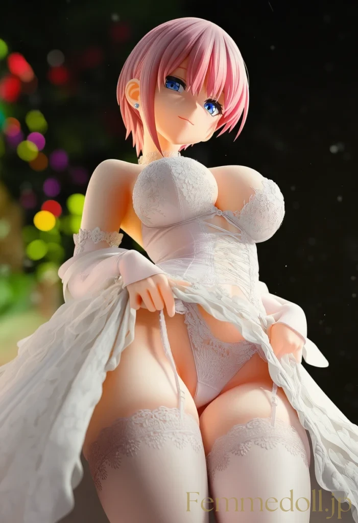 【五等分の花嫁】中野一花：小悪魔長女の甘い花嫁姿に溺れる夜【AI生成イラスト39枚】 49枚目