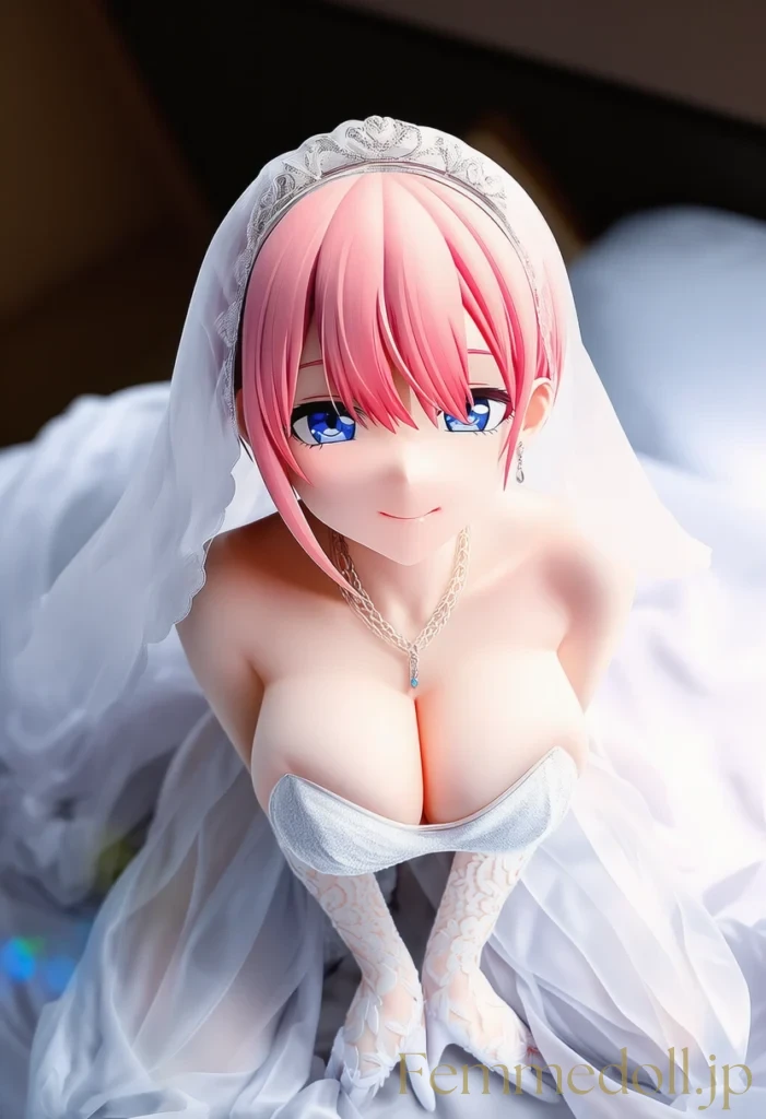 【五等分の花嫁】中野一花：小悪魔長女の甘い花嫁姿に溺れる夜【AI生成イラスト39枚】 45枚目
