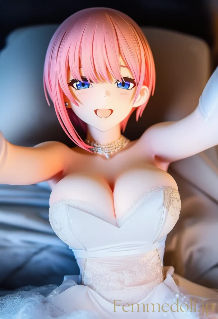 【五等分の花嫁】中野一花：小悪魔長女の甘い花嫁姿に溺れる夜【AI生成イラスト39枚】 43枚目