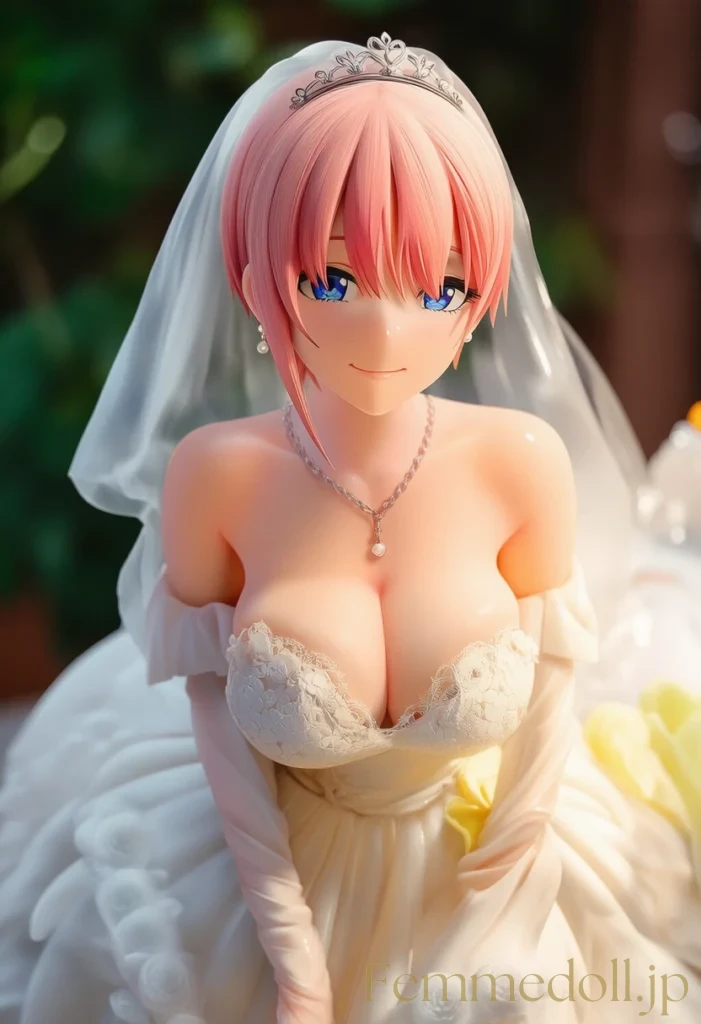 【五等分の花嫁】中野一花：小悪魔長女の甘い花嫁姿に溺れる夜【AI生成イラスト39枚】 41枚目