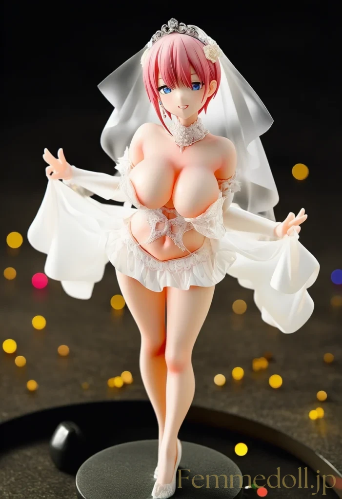【五等分の花嫁】中野一花：小悪魔長女の甘い花嫁姿に溺れる夜【AI生成イラスト39枚】 27枚目