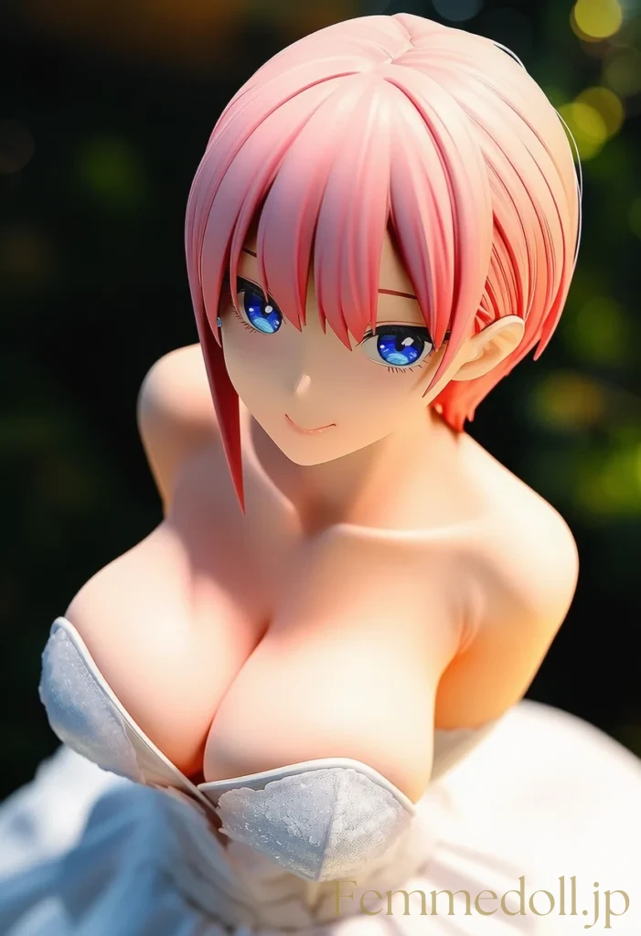 【五等分の花嫁】中野一花：小悪魔長女の甘い花嫁姿に溺れる夜【AI生成イラスト39枚】 23枚目
