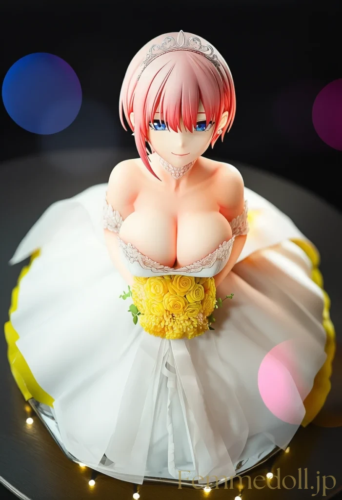 【五等分の花嫁】中野一花：小悪魔長女の甘い花嫁姿に溺れる夜【AI生成イラスト39枚】 21枚目