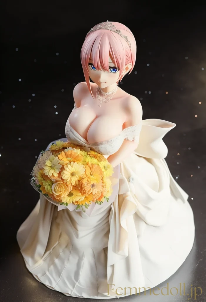 【五等分の花嫁】中野一花：小悪魔長女の甘い花嫁姿に溺れる夜【AI生成イラスト39枚】 83枚目