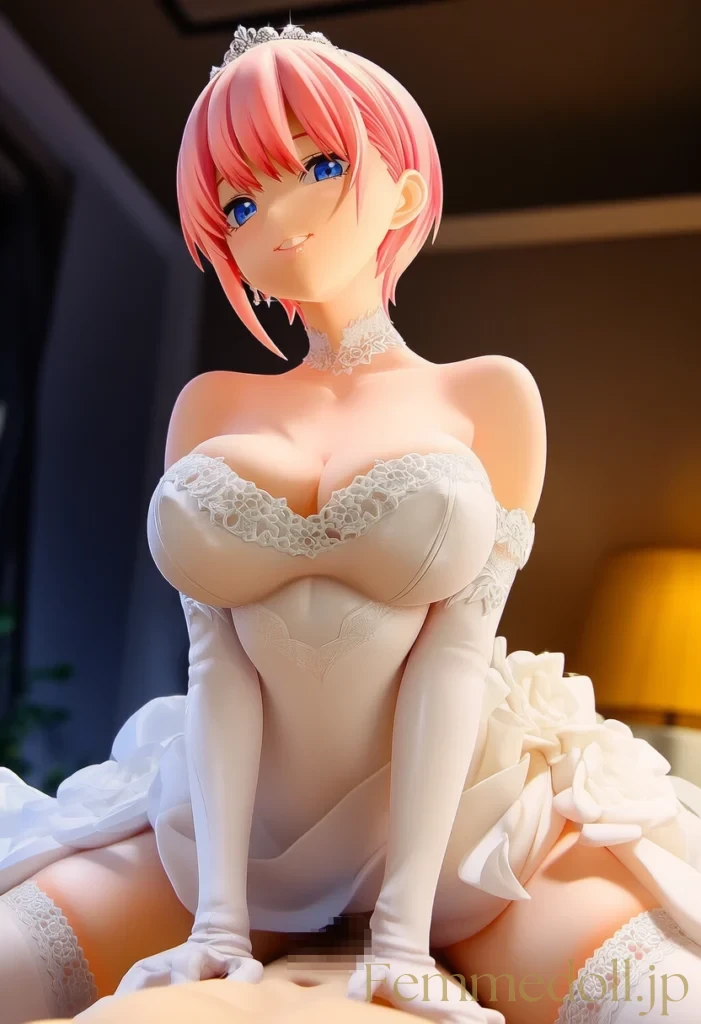 【五等分の花嫁】中野一花：小悪魔女優の甘く淫らなウェディングナイト【AI生成イラスト44枚】 81枚目