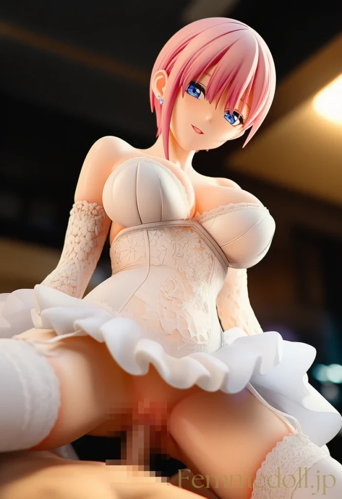 【五等分の花嫁】中野一花：小悪魔女優の甘く淫らなウェディングナイト【AI生成イラスト44枚】 73枚目