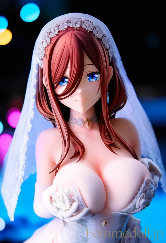【五等分の花嫁】中野三玖:ウェディング姿で甘く蕩ける恥じらいの吐息【AI生成イラスト52枚】 99枚目