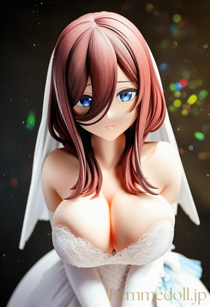 【五等分の花嫁】中野三玖:ウェディング姿で甘く蕩ける恥じらいの吐息【AI生成イラスト52枚】 93枚目