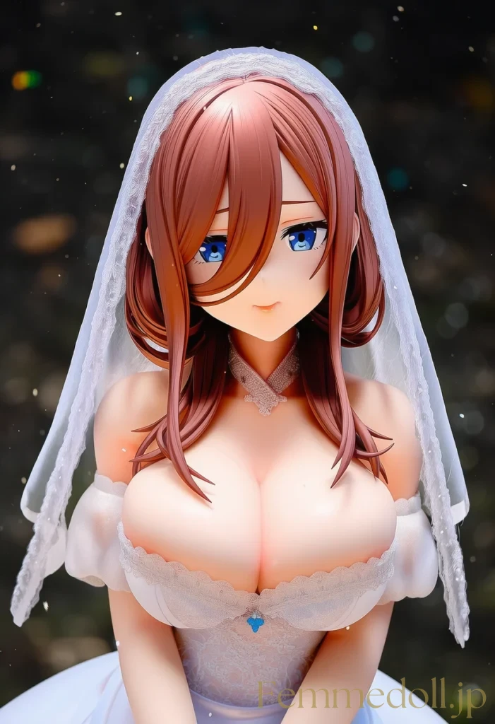 【五等分の花嫁】中野三玖:ウェディング姿で甘く蕩ける恥じらいの吐息【AI生成イラスト52枚】 87枚目