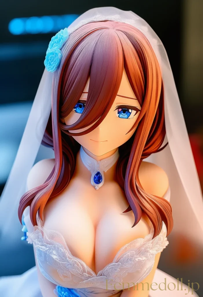 【五等分の花嫁】中野三玖:ウェディング姿で甘く蕩ける恥じらいの吐息【AI生成イラスト52枚】 65枚目