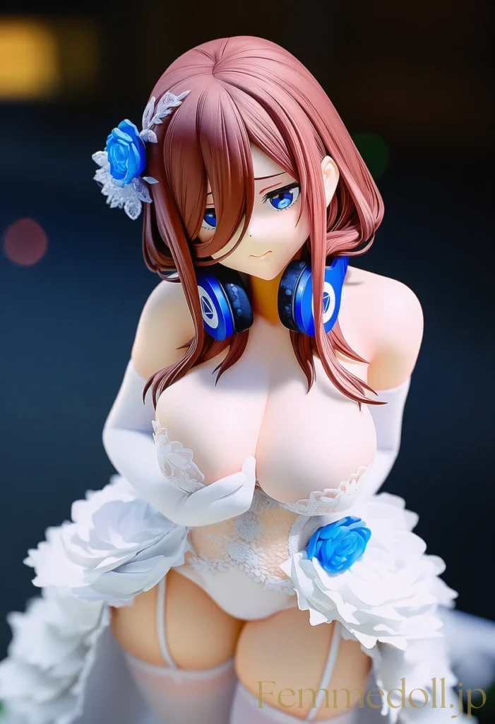 【五等分の花嫁】中野三玖:ウェディング姿で甘く蕩ける恥じらいの吐息【AI生成イラスト52枚】 63枚目