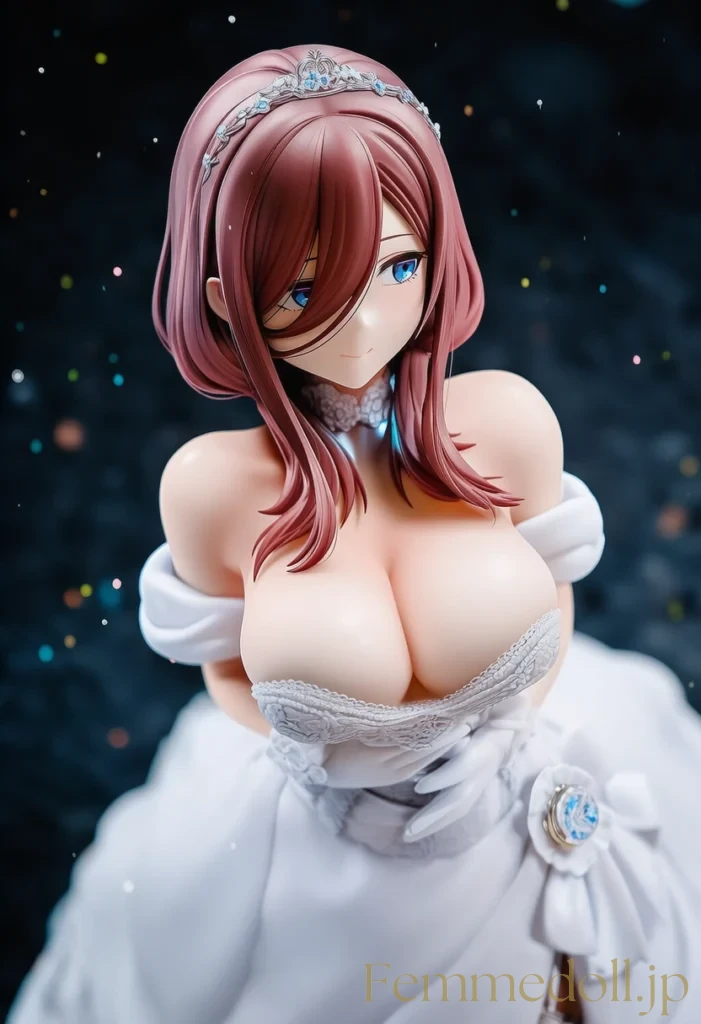 【五等分の花嫁】中野三玖:ウェディング姿で甘く蕩ける恥じらいの吐息【AI生成イラスト52枚】 53枚目