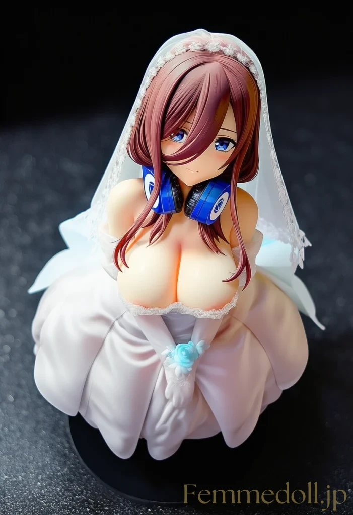 【五等分の花嫁】中野三玖:ウェディング姿で甘く蕩ける恥じらいの吐息【AI生成イラスト52枚】 33枚目