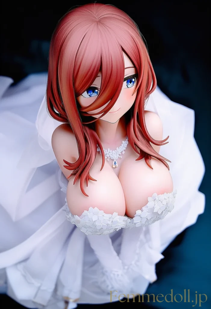 【五等分の花嫁】中野三玖:ウェディング姿で甘く蕩ける恥じらいの吐息【AI生成イラスト52枚】 111枚目