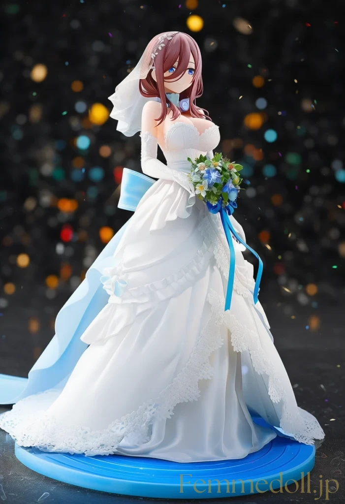 【五等分の花嫁】中野三玖:ウェディング姿で甘く蕩ける恥じらいの吐息【AI生成イラスト52枚】 109枚目