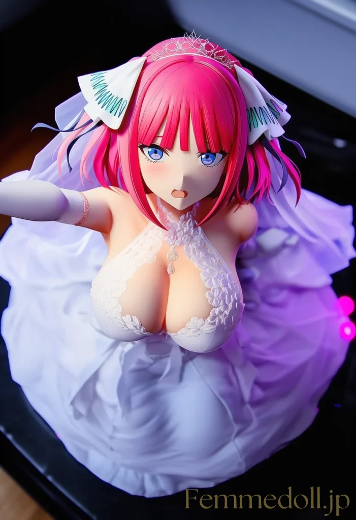 【五等分の花嫁】中野二乃:ツンデレ花嫁の甘く溶ける初夜【AI生成イラスト49枚】 111枚目