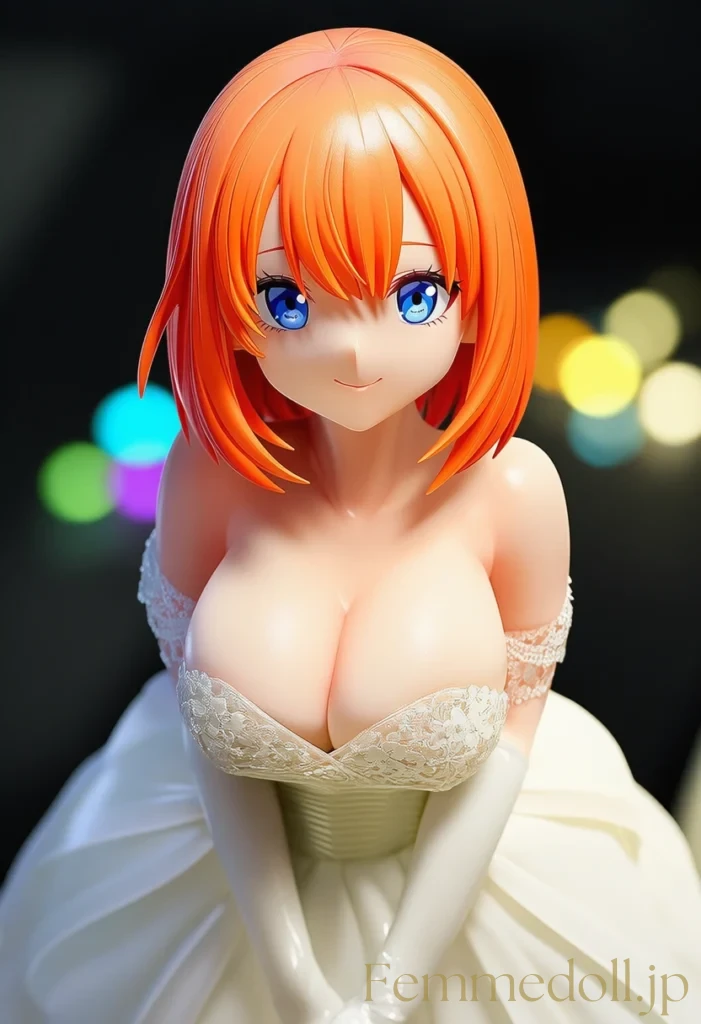 【五等分の花嫁】中野四葉:明るい笑顔の花嫁が零す甘い吐息【AI生成イラスト44枚】 69枚目