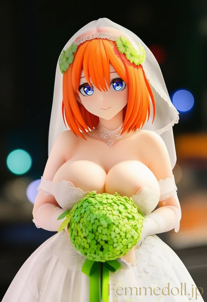 【五等分の花嫁】中野四葉:明るい笑顔の花嫁が零す甘い吐息【AI生成イラスト44枚】 103枚目
