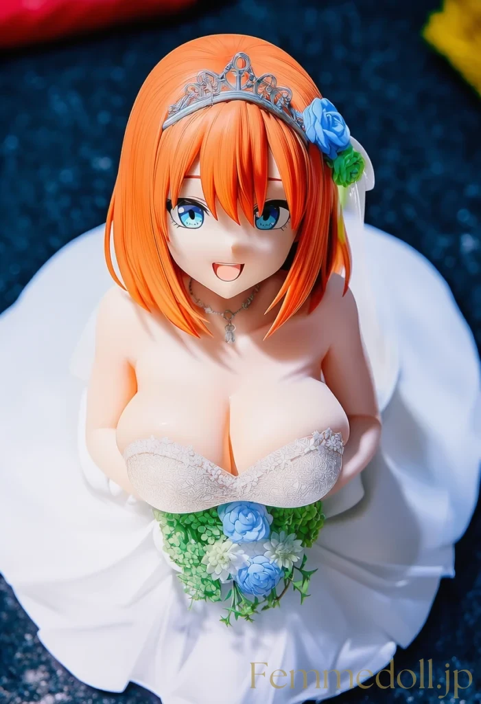 【五等分の花嫁】中野四葉:明るい笑顔の花嫁が零す甘い吐息【AI生成イラスト44枚】 53枚目