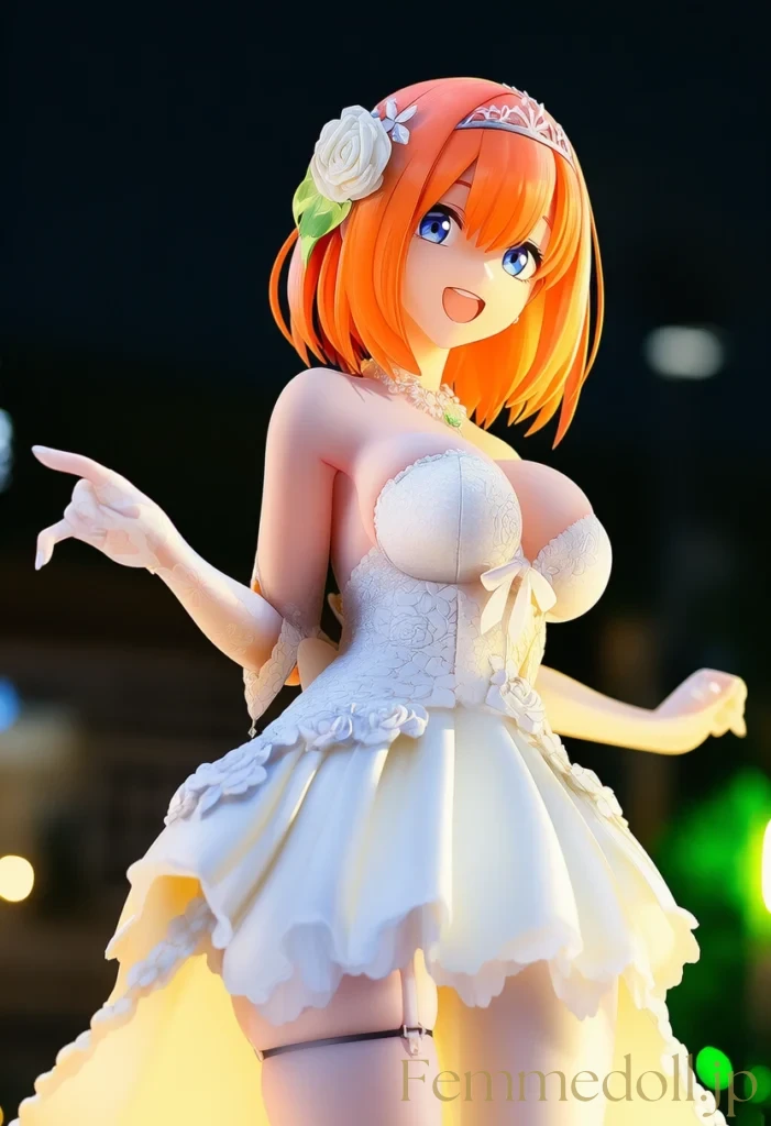 【五等分の花嫁】中野四葉:明るい笑顔の花嫁が零す甘い吐息【AI生成イラスト44枚】 47枚目