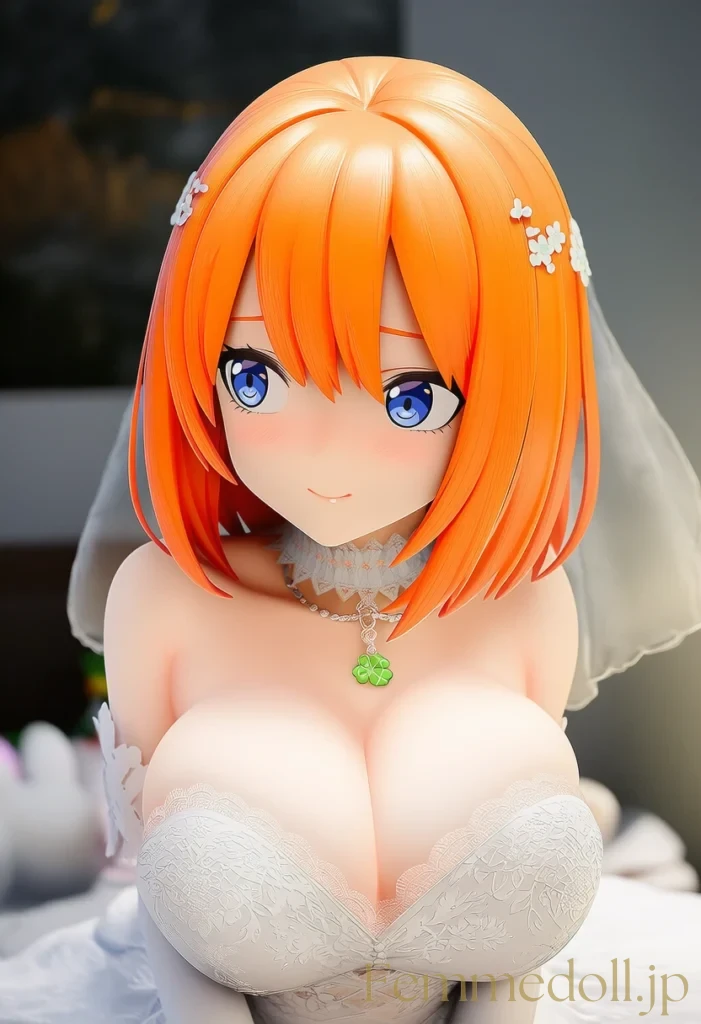 【五等分の花嫁】中野四葉:明るい笑顔の花嫁が零す甘い吐息【AI生成イラスト44枚】 101枚目