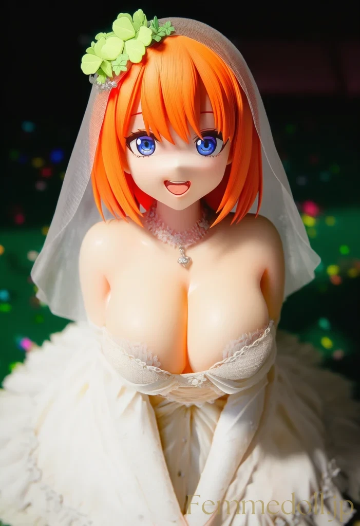 【五等分の花嫁】中野四葉:明るい笑顔の花嫁が零す甘い吐息【AI生成イラスト44枚】 25枚目