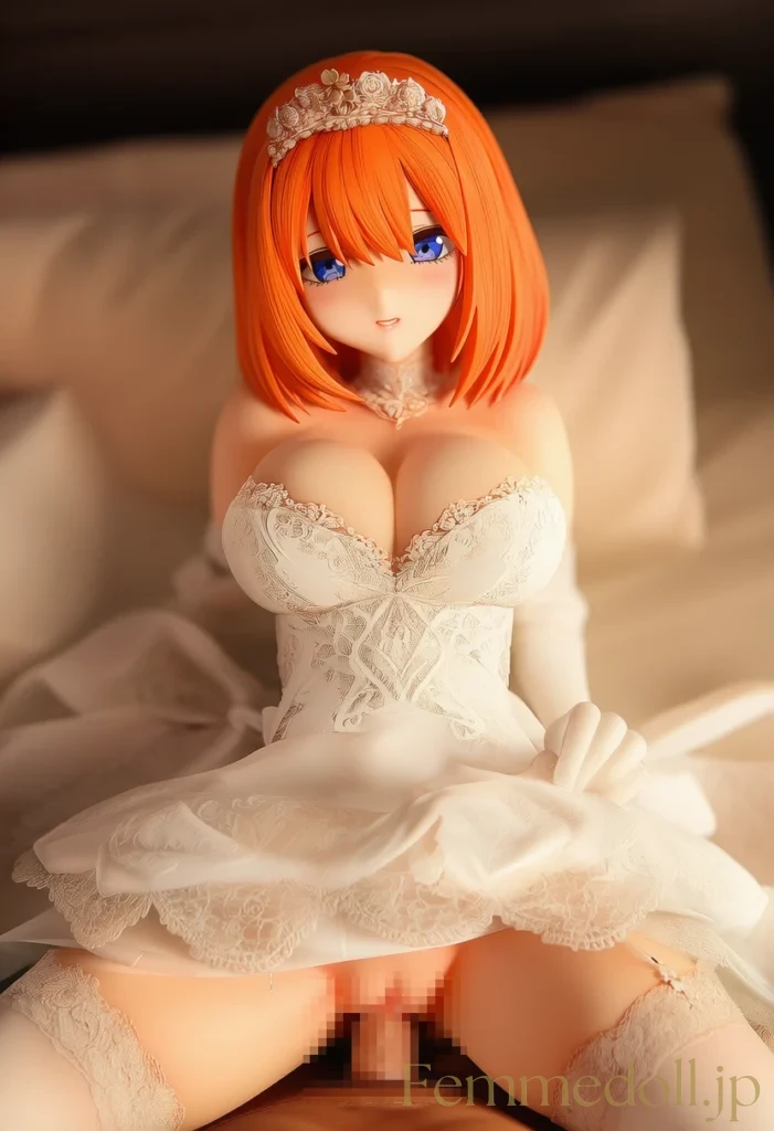 【五等分の花嫁】中野四葉：ウェディング姿で甘く蕩ける四つ葉の誘惑【AI生成イラスト57枚】 57枚目