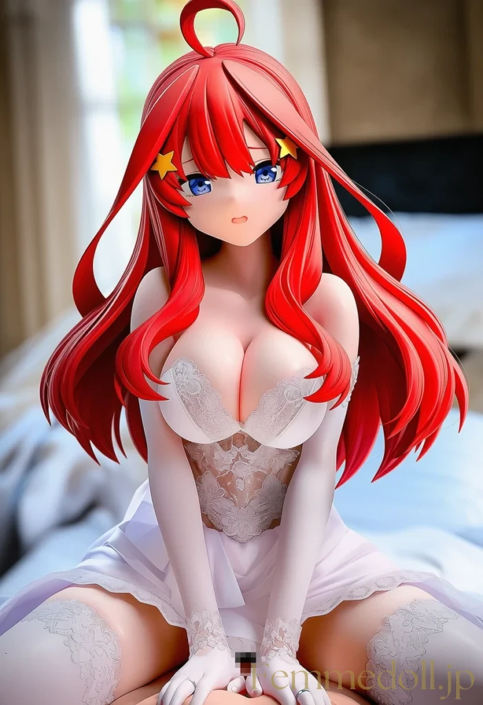 【五等分の花嫁】中野五月:ウェディングの誓いと甘く蕩ける吐息【AI生成イラスト38枚】 43枚目