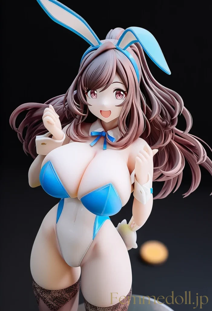 【シャニマス】月岡恋鐘:バニー姿で揺れる爆乳!甘々誘惑【AI生成イラスト34枚】 27枚目
