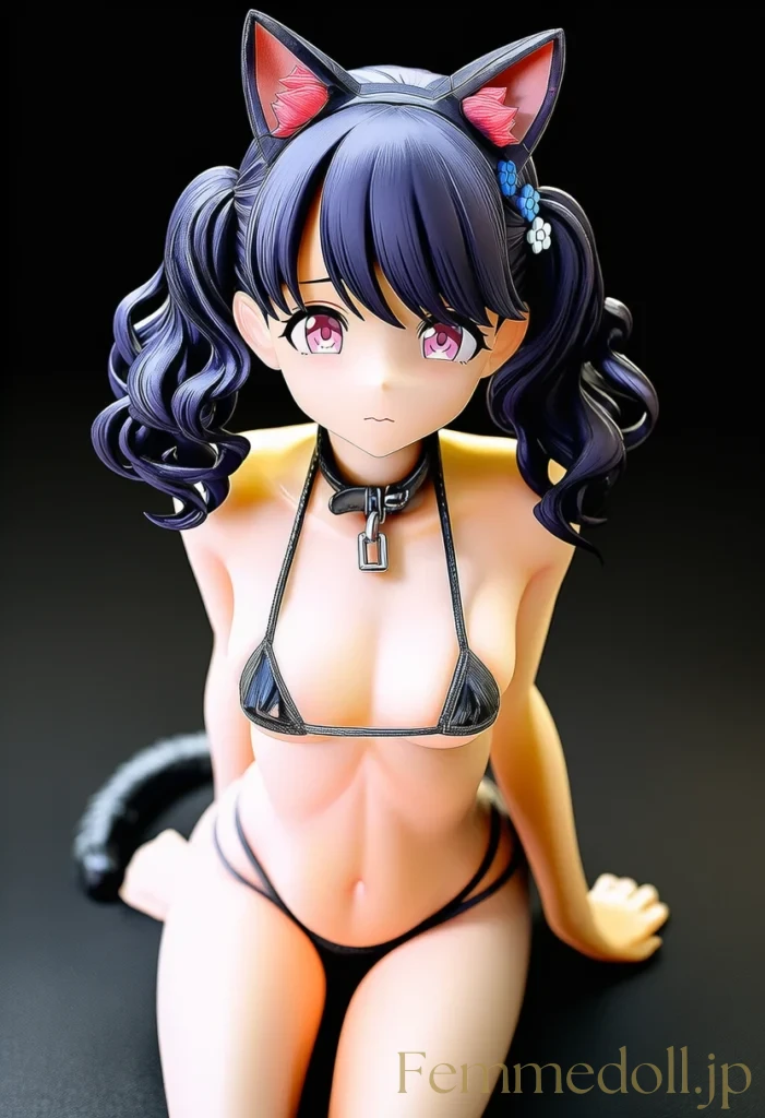 【シャニマス】福丸小糸：恥じらいの猫ビキニ 蕩ける小動物アイドル【AI生成イラスト33枚】 45枚目